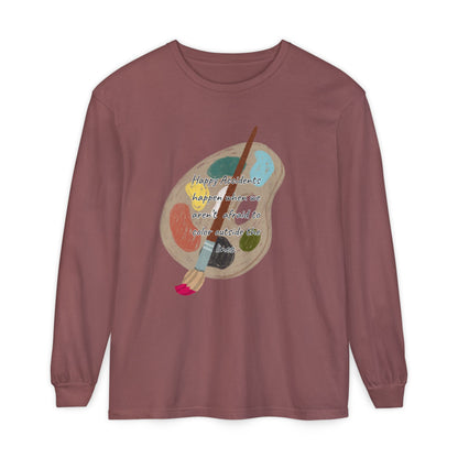 Long Sleeve T-Shirt - Don't Be Afraid to Color Outside the Lines
