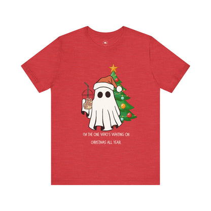 Funny Teacher Squad Unisex Tee - Ghost of Christmas Halloween Design