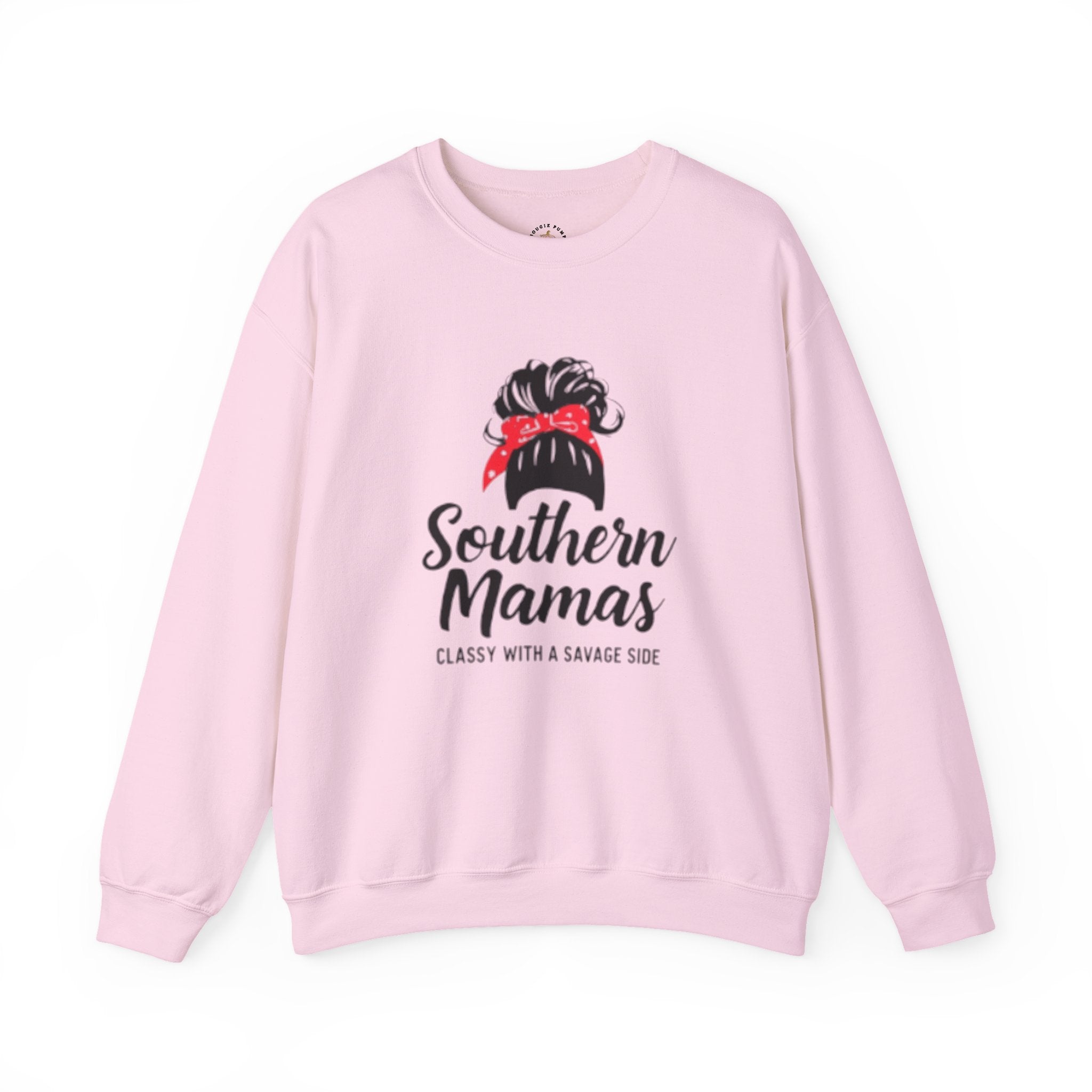 Southern Mamas Sweatshirt | Classy With a Savage Side Crewneck | Cute Southern Mom Graphic – Bougie Pumpkin Boutique