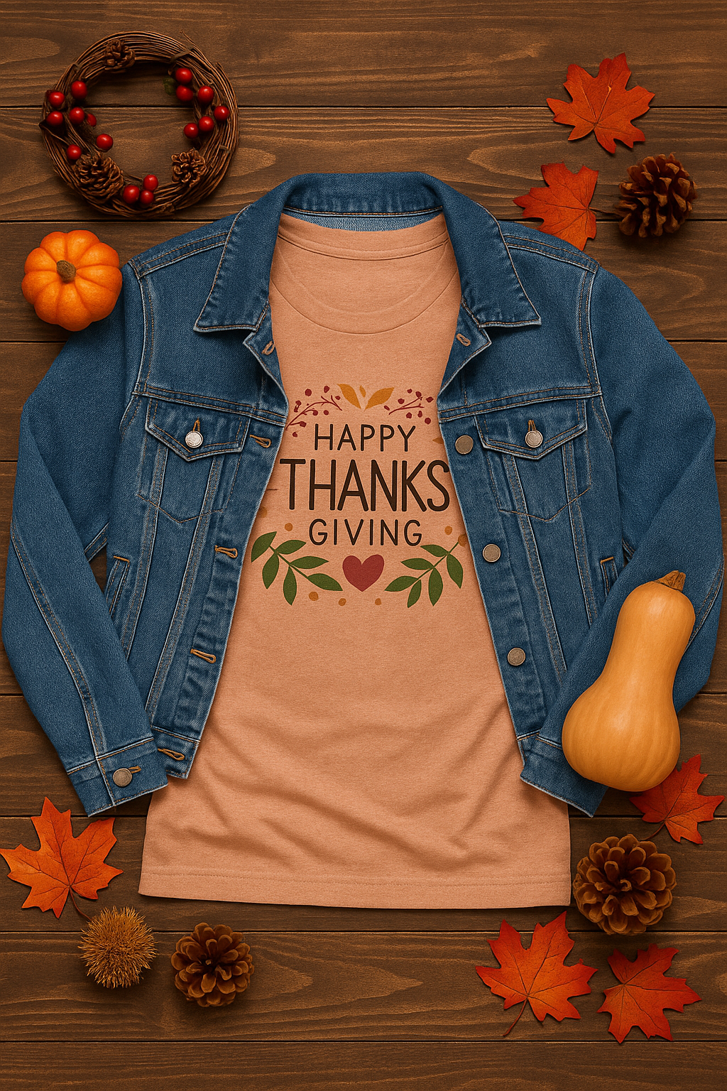 Happy Thanksgiving Unisex Tee | Fall Faith & Family Shirt – The Bougie Pumpkin Boutique